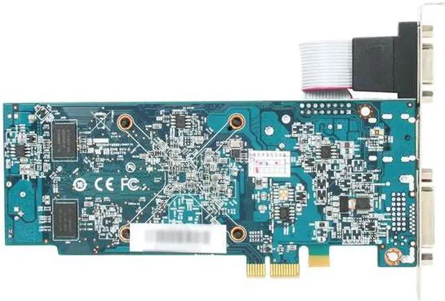 Alt view image 4 of 5 - HIS H545H1GD1 Radeon HD 5450 Silence 1GB 64-bit DDR3 PCI Express x1 Low Profile Video Card with Eyefinity