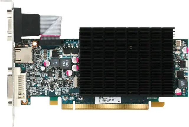 Alt view image 3 of 5 - HIS Radeon HD 5570 2GB DDR3 PCI Express 2.1 x16 Graphics Card H557HO2G
