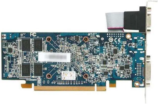 Alt view image 4 of 5 - HIS Radeon HD 5450 2GB DDR3 PCI Express 2.1 x16 Low Profile Graphics Card H545HR2G