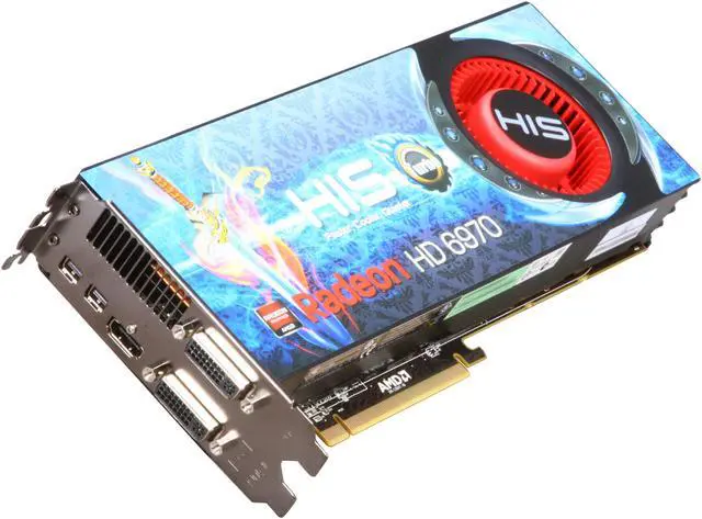 Main image of HIS Radeon HD 6970 2GB GDDR5 PCI Express 2.1 x16 CrossFireX Support Graphics Card H697FT2G2M