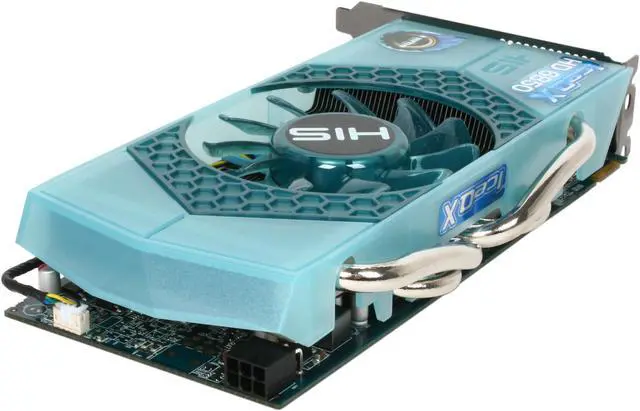 Alt view image 5 of 6 - HIS IceQ X Turbo Radeon HD 6850 1GB GDDR5 PCI Express 2.1 x16 CrossFireX Support Graphics Card H685QNT1GD