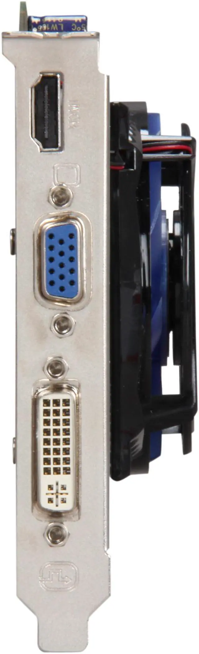 Alt view image 2 of 6 - HIS Radeon HD 5670 1GB DDR3 PCI Express 2.1 x16 Graphics Card H567FO1G