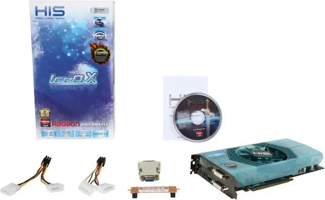 Alt view image 6 of 6 - HIS IceQ X Turbo Radeon HD 6870 1GB GDDR5 PCI Express 2.1 x16 CrossFireX Support Graphics Card H687QNT1G2M