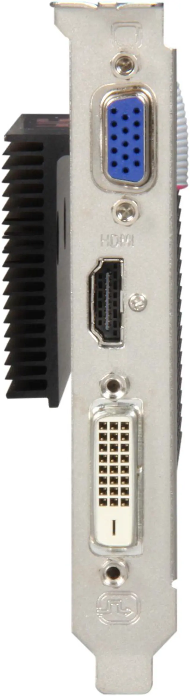 Alt view image 2 of 5 - HIS Radeon HD 6570 1GB DDR3 PCI Express 2.1 x16 Low Profile Ready Graphics Card H657H1G