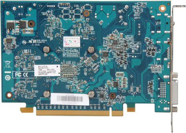 Alt view image 4 of 5 - HIS Radeon HD 6670 1GB GDDR5 PCI Express 2.1 x16 Graphics Card H667F1GD