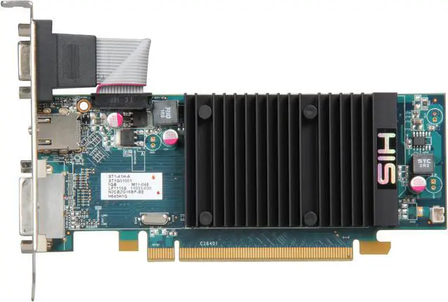 HIS H645H1G Radeon HD 6450 1GB PCI Express Video Card
