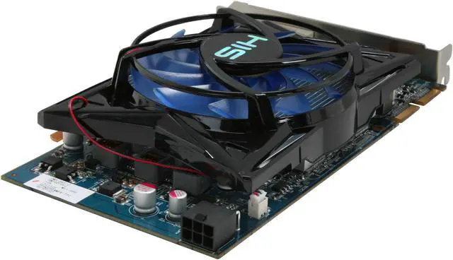 Alt view image 4 of 5 - HIS Radeon HD 6750 1GB GDDR5 PCI Express 2.1 x16 CrossFireX Support Graphics Card H675F1GD