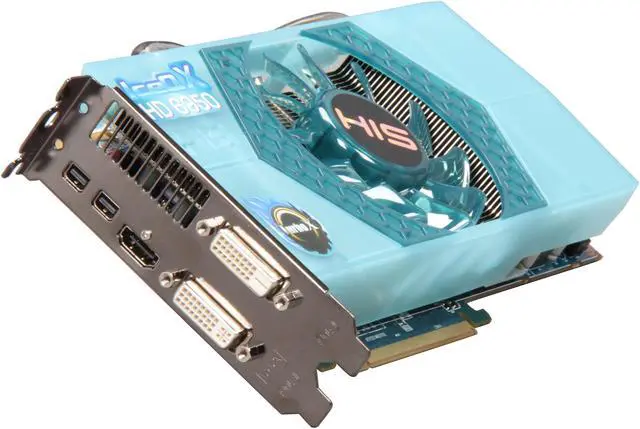 Main image of HIS IceQ X Turbo X Radeon HD 6950 2GB GDDR5 PCI Express 2.1 x16 CrossFireX Support Graphics Card H695QNX2G2M