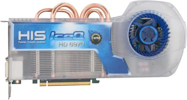HIS IceQ Turbo Radeon HD 6970 Graphics Card H697QT2G2M