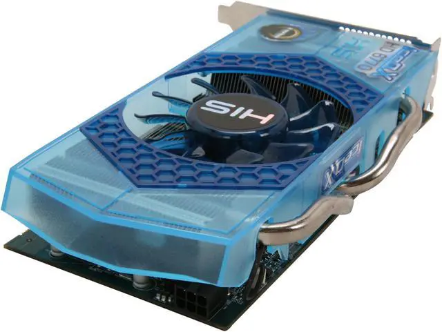 Alt view image 5 of 6 - HIS IceQ Turbo Radeon HD 6770 1GB GDDR5 PCI Express 2.1 x16 CrossFireX Support Graphics Card H677QNT1GD