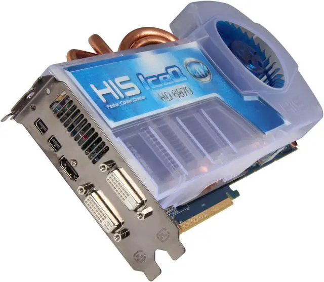 Main image of HIS IceQ Radeon HD 6970 2GB GDDR5 PCI Express 2.1 x16 CrossFireX Support Graphics Card H697QM2G2M
