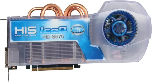 Alt view image 3 of 6 - HIS IceQ Radeon HD 6970 2GB GDDR5 PCI Express 2.1 x16 CrossFireX Support Graphics Card H697QM2G2M