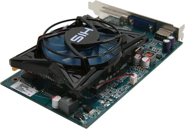 Alt view image 5 of 6 - HIS Radeon HD 6670 1GB DDR3 PCI Express 2.1 x16 Graphics Card H667FS1G