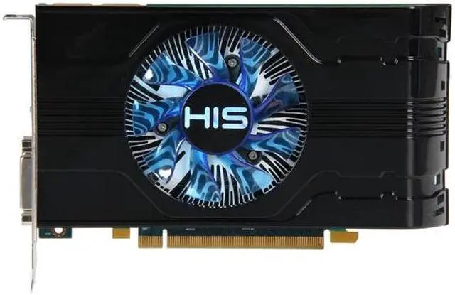 Alt view image 3 of 6 - HIS Radeon HD 6770 1GB GDDR5 PCI Express 2.1 x16 CrossFireX Support Graphics Card H677FN1GD