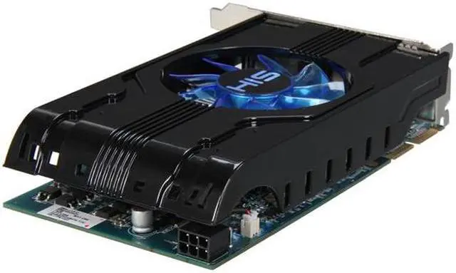 Alt view image 5 of 6 - HIS Radeon HD 6770 1GB GDDR5 PCI Express 2.1 x16 CrossFireX Support Graphics Card H677FN1GD