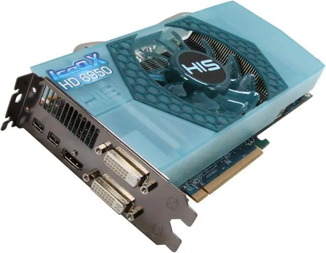 Main image of HIS IceQ X Radeon HD 6950 1GB GDDR5 PCI Express 2.1 x16 CrossFireX Support Graphics Card H695QN1G2M