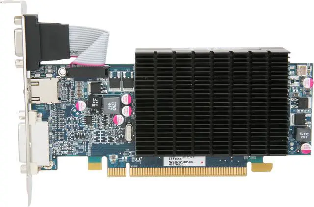 Alt view image 3 of 5 - HIS Radeon HD 6570 2GB DDR3 PCI Express 2.1 x16 Graphics Card H657HS2G