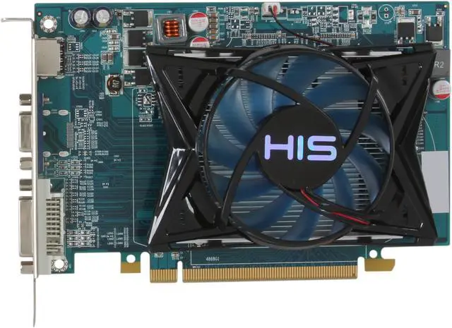 Alt view image 3 of 5 - HIS Radeon HD 6750 1GB DDR3 PCI Express 2.1 x16 Graphics Card H675FS1G