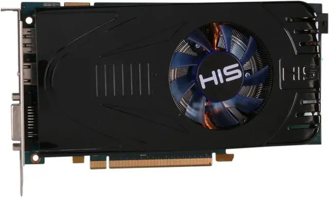 Alt view image 3 of 6 - HIS Radeon HD 5770 1GB GDDR5 PCI Express 2.1 x16 CrossFireX Support Graphics Card H577FL1GD