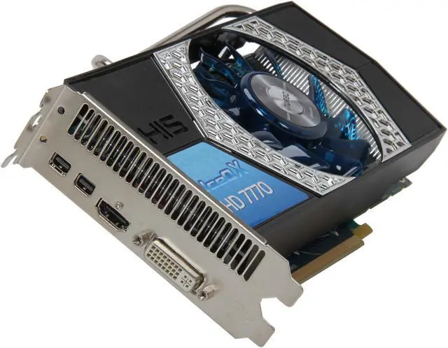 Main image of HIS IceQ X Radeon HD 7770 1GB GDDR5 PCI Express 3.0 x16 CrossFireX Support Graphics Card H777QN1G2M