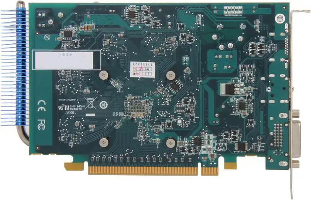 Alt view image 4 of 5 - HIS iSilence Radeon HD 7750 1GB GDDR5 PCI Express 3.0 x16 Graphics Card H775P1GD