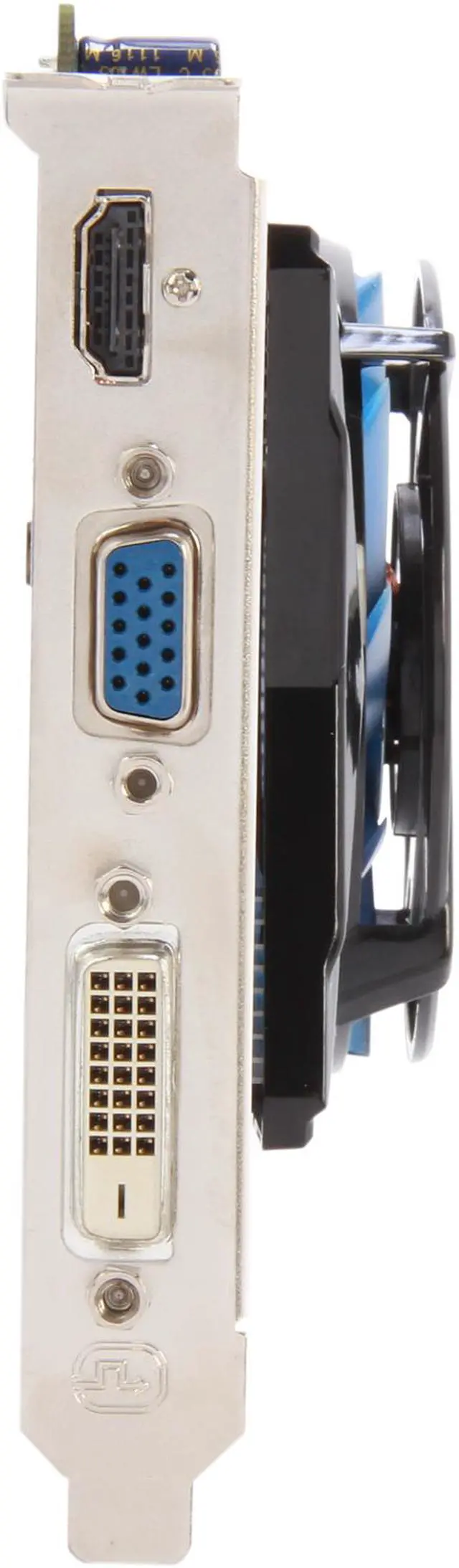 Alt view image 2 of 5 - HIS Radeon HD 6670 2GB DDR3 PCI Express 2.1 x16 Graphics Card H667FR2G