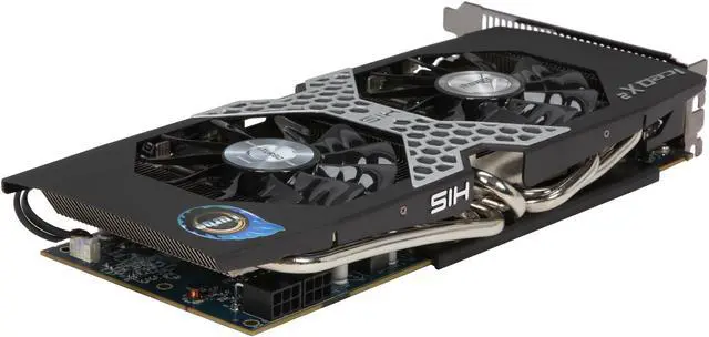 Alt view image 5 of 6 - HIS IceQ X² Turbo Boost Clock Radeon R9 270X 2GB GDDR5 PCI Express 3.0 x16 CrossFireX Support Graphics Card H270XQMT2G2