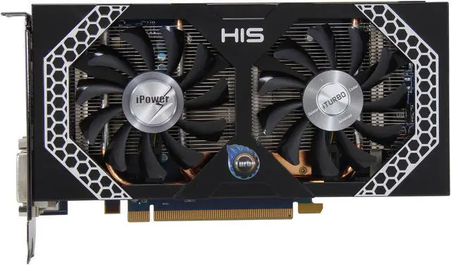 Alt view image 3 of 6 - HIS iPower IceQ X² Turbo Radeon R7 260X 1GB GDDR5 PCI Express 3.0 x16 CrossFireX Support Graphics Card H260XQMT1GD