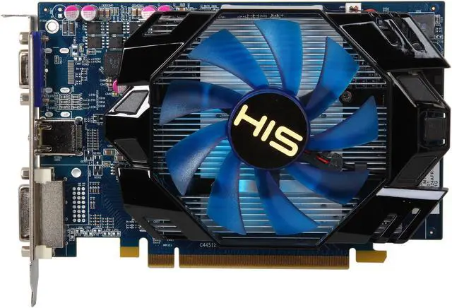 Alt view image 3 of 6 - HIS iCooler Radeon R7 250X 1GB GDDR5 PCI Express 3.0 x16 CrossFireX Support Graphics Card H250XF1G