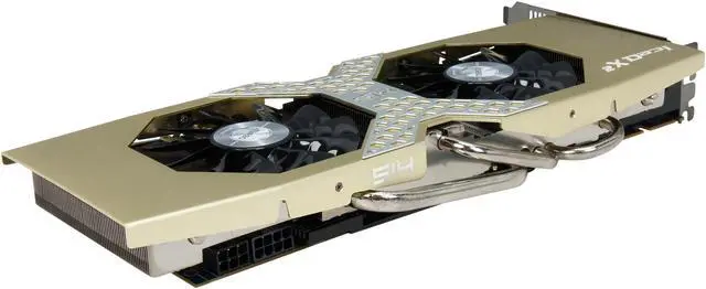 Alt view image 5 of 6 - HIS IceQ X² OC Radeon R9 280 3GB GDDR5 PCI Express 3.0 x16 CrossFireX Support Graphics Card H280QMC3G2M