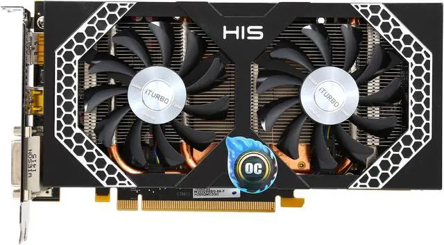 Alt view image 3 of 6 - HIS Radeon R9 285 2GB GDDR5 PCI Express 3.0 x16 CrossFireX Support Graphics Card H285QMC2GD