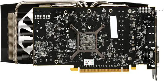 Alt view image 4 of 6 - HIS Radeon R9 285 2GB GDDR5 PCI Express 3.0 x16 CrossFireX Support Graphics Card H285QMB2GD