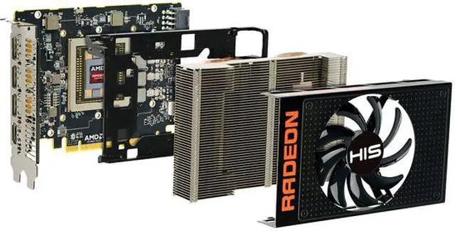 Alt view image 4 of 6 - HIS Radeon R9 Nano H395F4G3D 4GB 4096-Bit HBM PCI Express 3.0 x16 CrossFireX Support Video Card