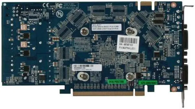 Alt view image 4 of 5 - Galaxy 96GFF6HUUEXV GeForce 9600 GT OC 512MB 256-bit GDDR3 PCI Express 2.0 x16 HDCP Ready SLI Supported Video Card