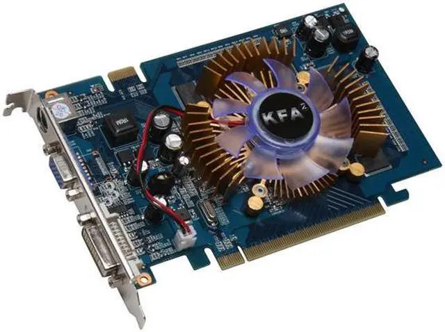 Main image of Galaxy GeForce 8600 GT 1GB GDDR2 PCI Express x16 SLI Support Graphics Card 86GGE8HDFEXX