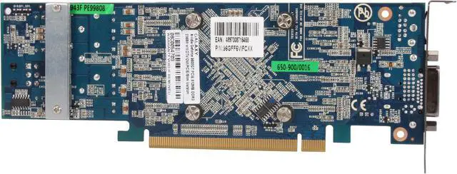Alt view image 4 of 4 - Galaxy GeForce 9600 GT 512MB GDDR3 PCI Express 2.0 x16 Low Profile Ready Graphics Card 96GFF6VIFCXU