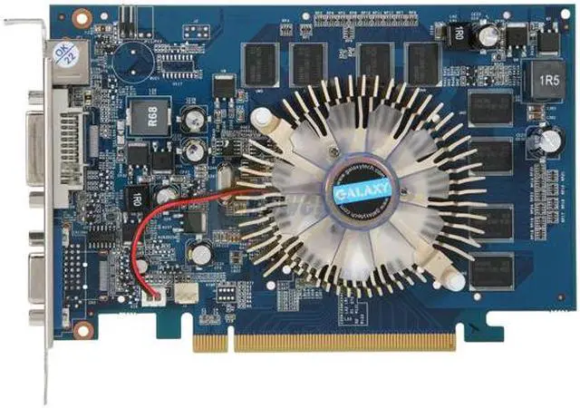 Alt view image 2 of 3 - Galaxy GeForce 9400 GT 512MB GDDR2 PCI Express 2.0 x16 Graphics Card 94GFE8HDFEXX