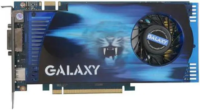 Alt view image 3 of 6 - Galaxy GeForce 9600 GT 1GB GDDR3 PCI Express 2.0 x16 SLI Support Graphics Card 96GGF6HMFEXX