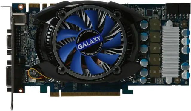 Alt view image 3 of 6 - Galaxy GeForce GTS 250 512MB DDR3 PCI Express 2.0 x16 SLI Support Graphics Card 25SFF6HX1RUI