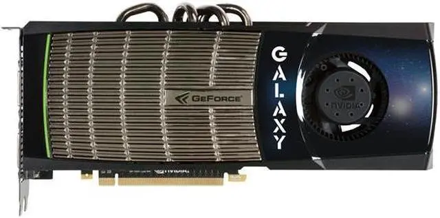Alt view image 3 of 5 - Galaxy GeForce GTX 480 (Fermi) 1536MB DDR5 PCI Express 2.0 x16 SLI Support Graphics Card 80XLH5HS8GUX