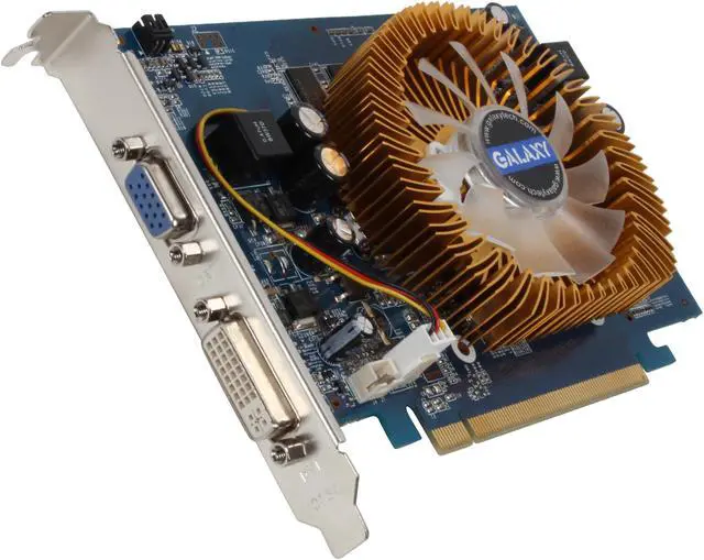 Main image of Galaxy GeForce 9500 GT 1GB DDR2 PCI Express 2.0 x16 SLI Support Graphics Card 95TGE8DC1CUM