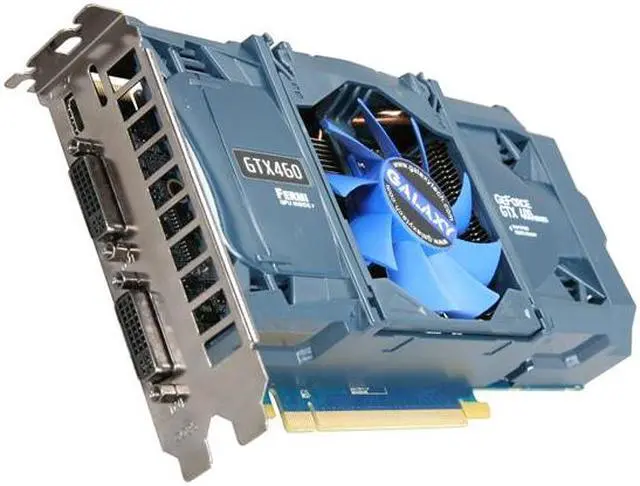 Main image of Galaxy 60XGH6HS3GMW GeForce GTX 460 (Fermi) Super OC 1GB 256-bit GDDR5 PCI Express 2.0 x16 HDCP Ready SLI Support Video Card