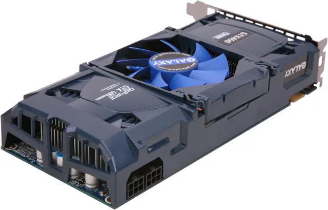 Alt view image 5 of 6 - Galaxy 60XMH6HS3HMW GeForce GTX 460 (Fermi) GC 768MB 192-bit GDDR5 PCI Express 2.0 x16 HDCP Ready SLI Support Video Card