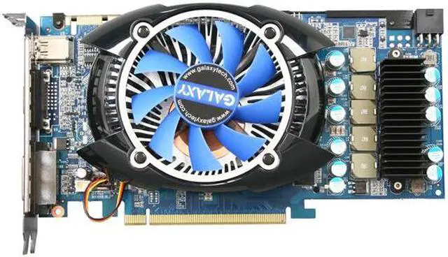 Alt view image 3 of 4 - Galaxy GeForce GTS 250 1GB DDR3 PCI Express 2.0 x16 SLI Support Graphics Card 25SGF6HX1RUV