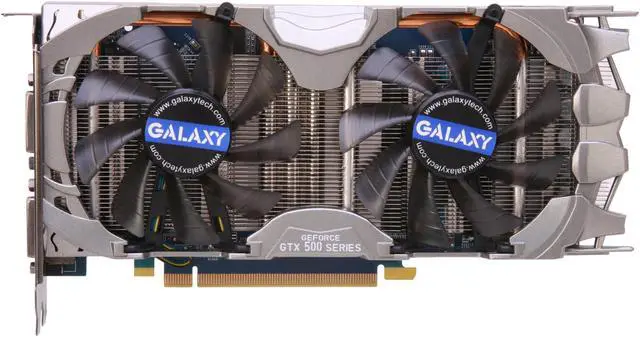 Alt view image 3 of 6 - Galaxy 56NGH6HS4IXZ GeForce GTX 560 Ti (Fermi) GC 1GB 256-bit DDR5 PCI Express 2.0 x16 HDCP Ready SLI Support Video Card