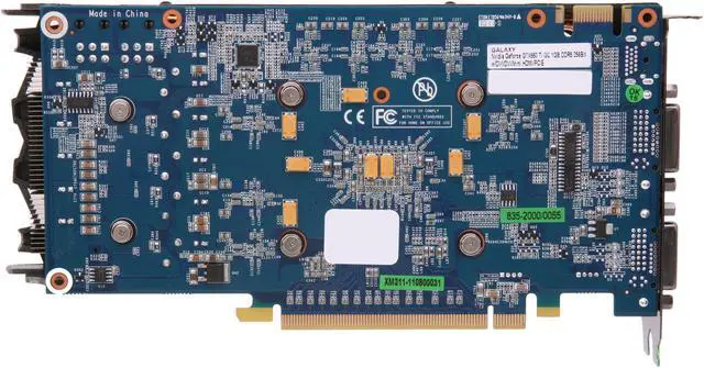 Alt view image 4 of 6 - Galaxy 56NGH6HS4IXZ GeForce GTX 560 Ti (Fermi) GC 1GB 256-bit DDR5 PCI Express 2.0 x16 HDCP Ready SLI Support Video Card