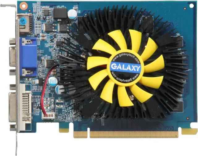 Alt view image 3 of 6 - Galaxy GeForce GT 440 (Fermi) 1GB DDR3 PCI Express 2.0 x16 Graphics Card 44GGS8HX3VXZ