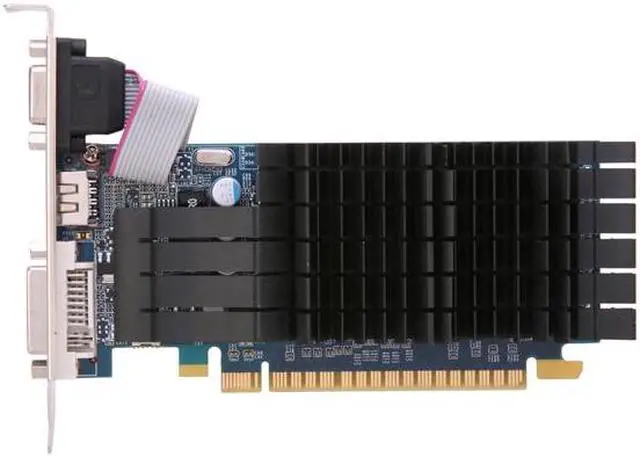 Alt view image 3 of 5 - Galaxy 52GGS4HX9DTX GeForce GT 520 (Fermi) Silent Edition 1GB 64-bit DDR3 PCI Express 2.0 x16 HDCP Ready Video Card