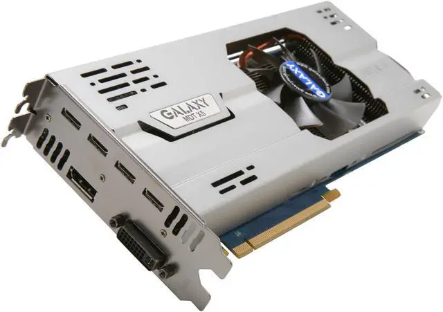 Main image of Galaxy 56NGH6DM3TTX MDT X5 GTX 560 Ti (Fermi) Multi Display 1GB 256-bit GDDR5 PCI Express 2.0 x16 HDCP Ready Video Card
