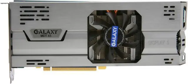 Alt view image 3 of 5 - Galaxy 56NGH6DM3TTX MDT X5 GTX 560 Ti (Fermi) Multi Display 1GB 256-bit GDDR5 PCI Express 2.0 x16 HDCP Ready Video Card